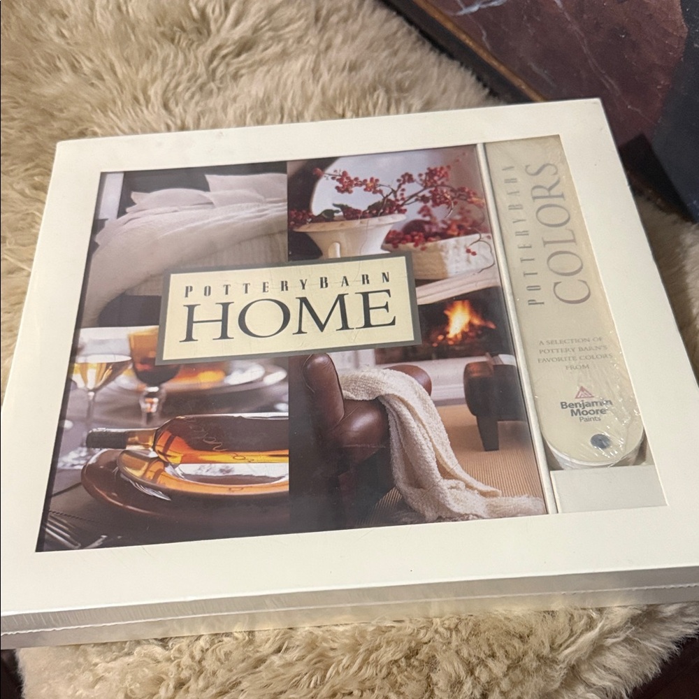 NIP Pottery Barn Home Color Collection Coffee Table Book